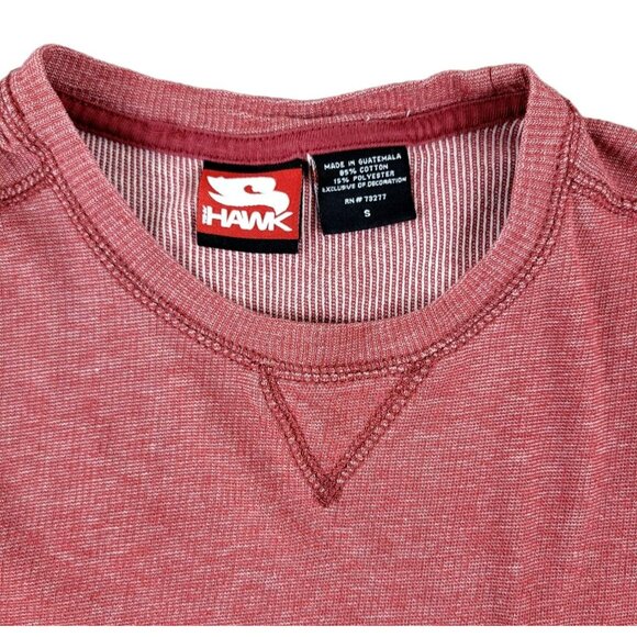 Tony Hawk Mens Heather Red T-Shirt Long Sleeve Size Small JH1261 - Picture 4 of 5